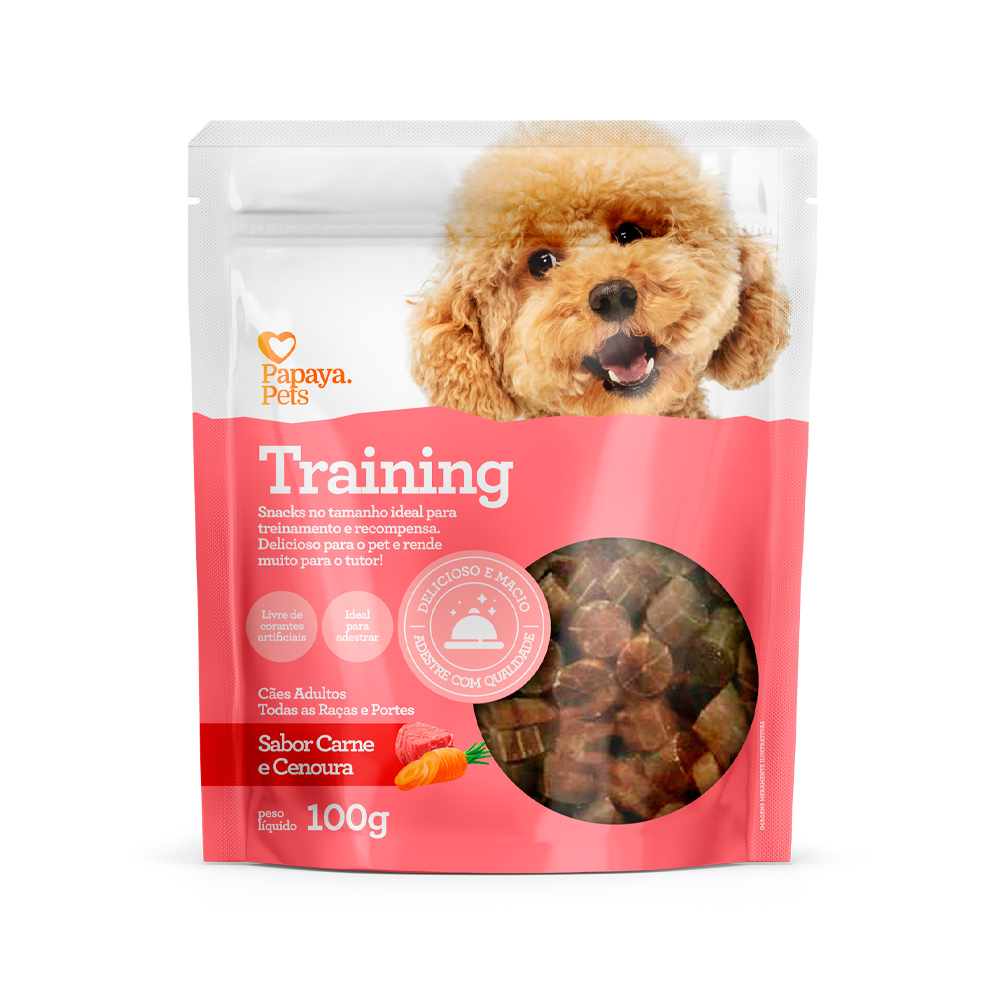 Snack Papaya Pets Training Carne e Cenoura