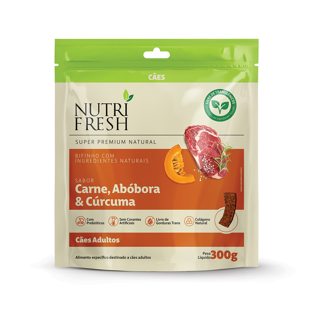 Bifinho Nutrifresh Carne Abobora e Curcuma