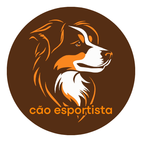 Cão Esportista logotipo.