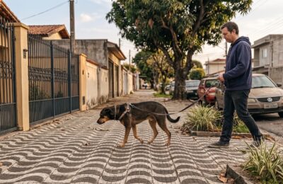 Cachorro pode ficar entediado mesmo passeando todos os dias?